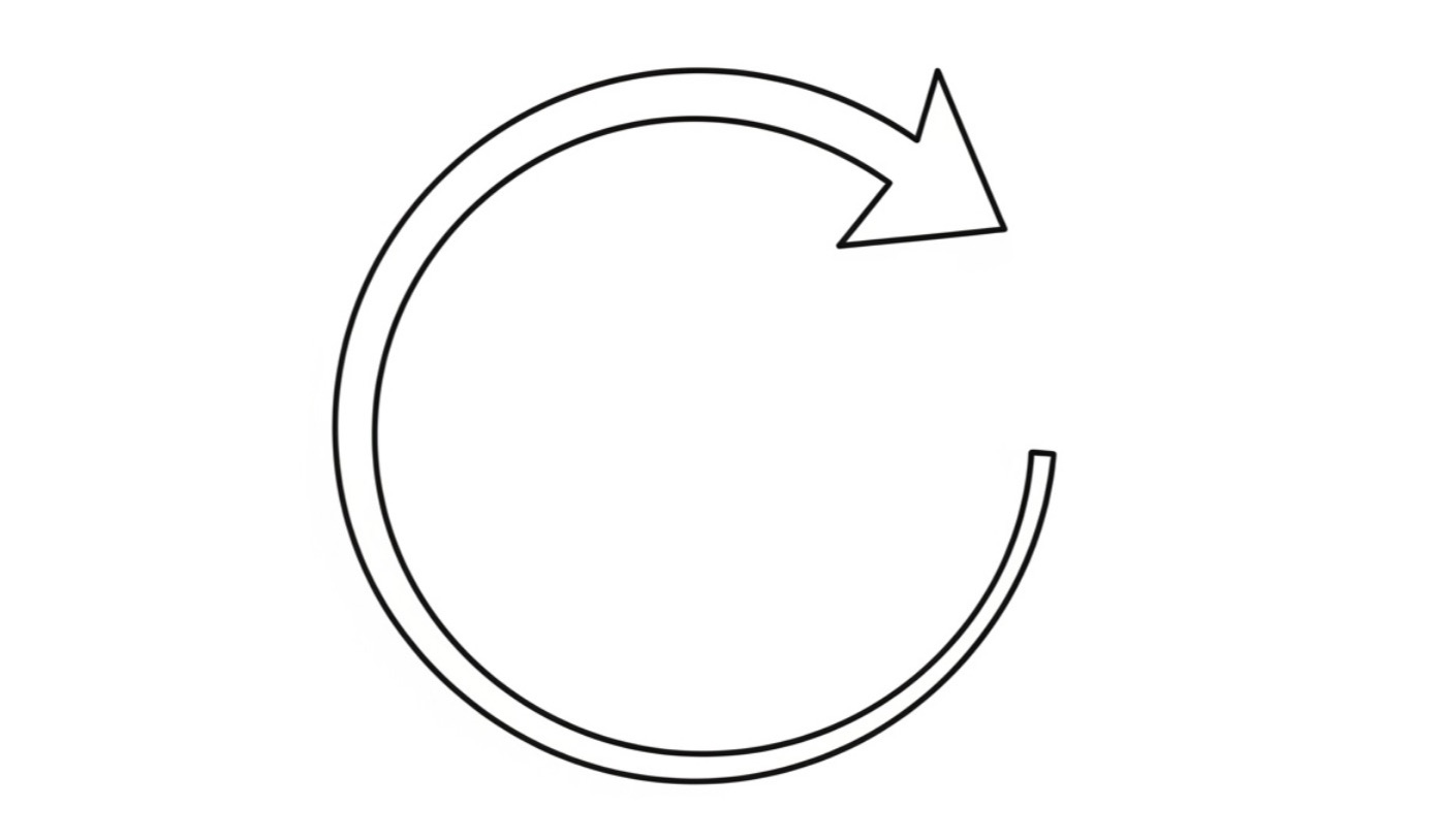 of a cyclical diagram showing Prompt -> Analyze -> Refine -> Repeat - Effective prompt writing