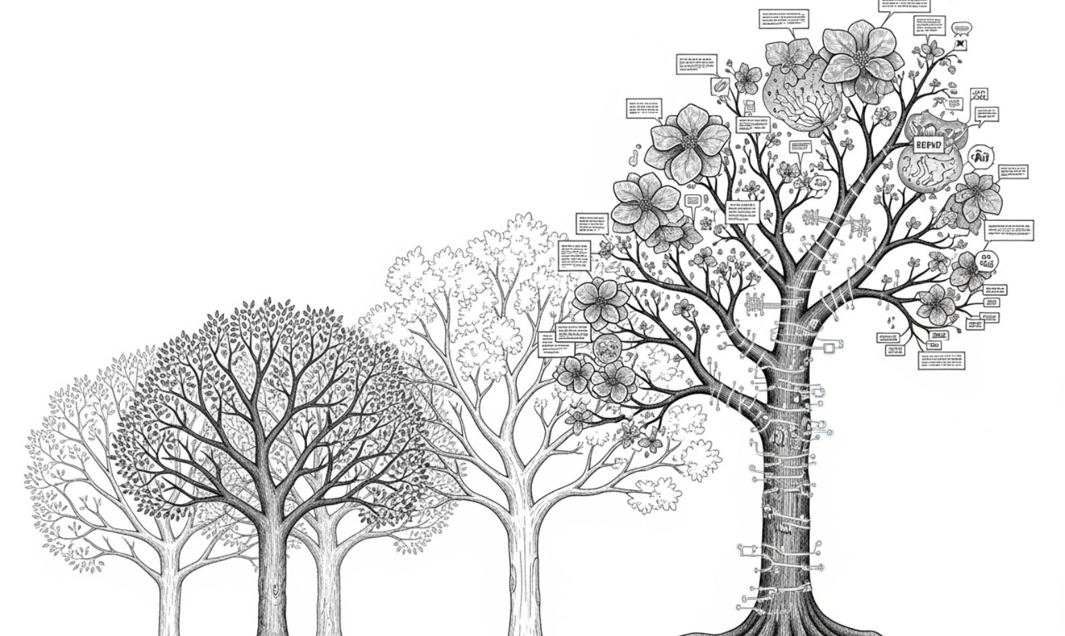Image of a career path diagram leading to "Prompt Engineer" and other AI roles, symbolizing career opportunities in the field - Prompt engineering resources